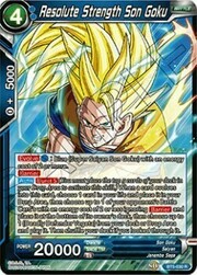 Resolute Strength Son Goku