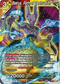 Beerus, Path of Destruction Card Front