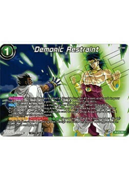 Demonic Restraint Card Front