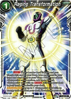 Raging Transformation Card Front