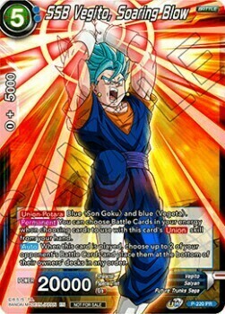 SSB Vegito, Soaring Blow Card Front