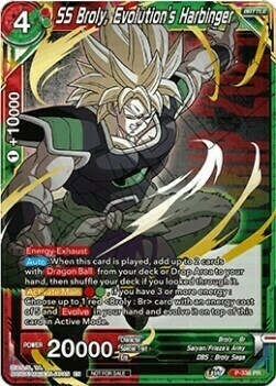 SS Broly, Evolution's Harbinger Card Front