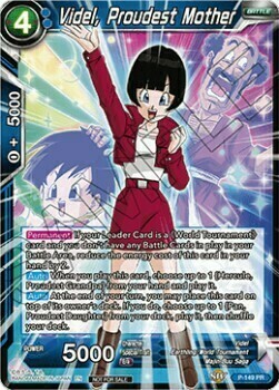 Videl, Proudest Mother Card Front