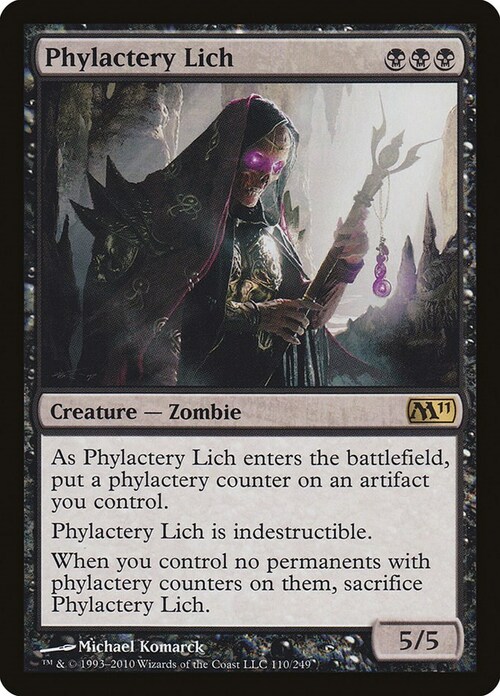 Phylactery Lich Card Front