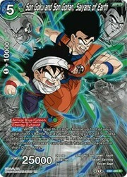 Son Goku and Son Gohan, Saiyans of Earth