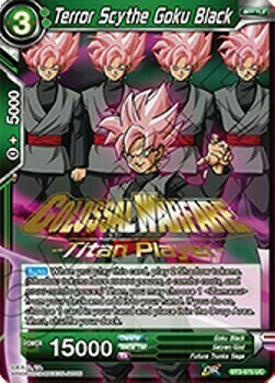 Terror Scythe Goku Black Card Front