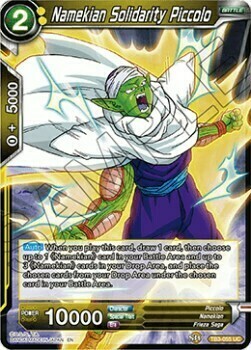 Namekian Solidarity Piccolo Card Front