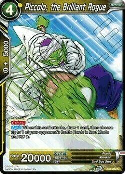 Piccolo, the Brilliant Rogue Card Front