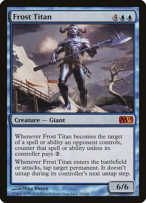 Frost Titan Card Front