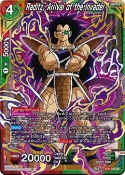 Raditz, Arrivo dell'Invasore Card Front