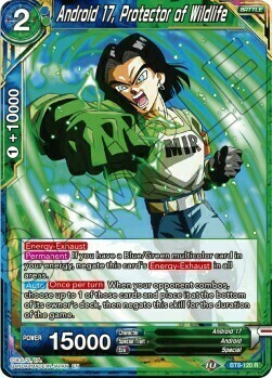 Android 17, Protettore della Natura Card Front