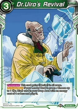 Dr.Uiro's Revival Card Front