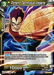 Vegeta, Tecnica Potente