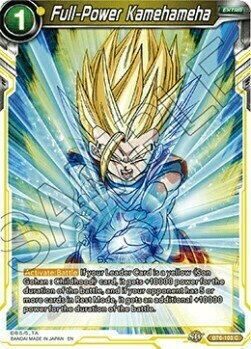 Kamehameha a Piena Potenza Card Front