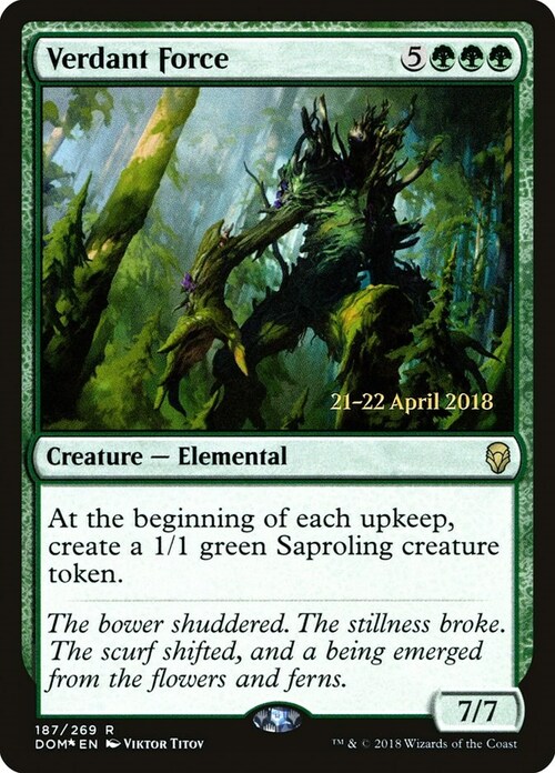 Verdant Force Card Front