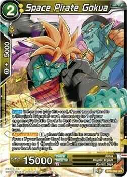 Space Pirate Gokua Card Front