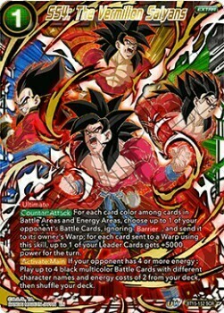 SS4: The Vermilion Saiyans Card Front