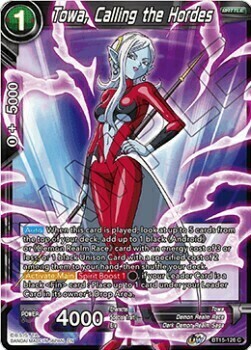 Towa, Calling the Hordes Card Front