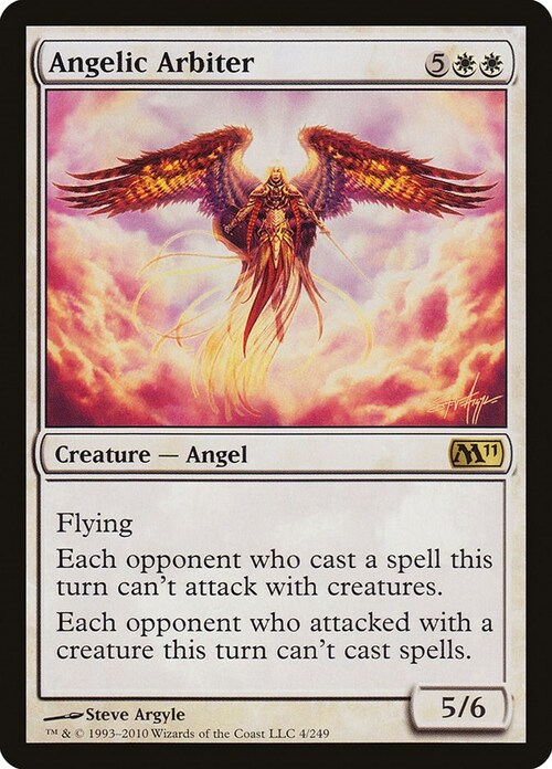 Angelic Arbiter Card Front