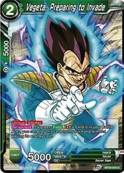 Vegeta, Preparing to Invade