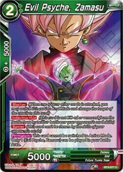 Evil Psyche, Zamasu Card Front