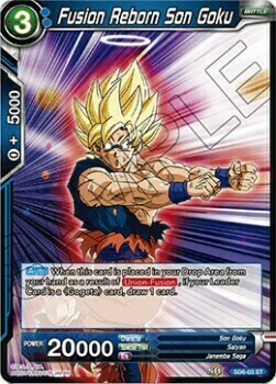 Fusion Reborn Son Goku Card Front