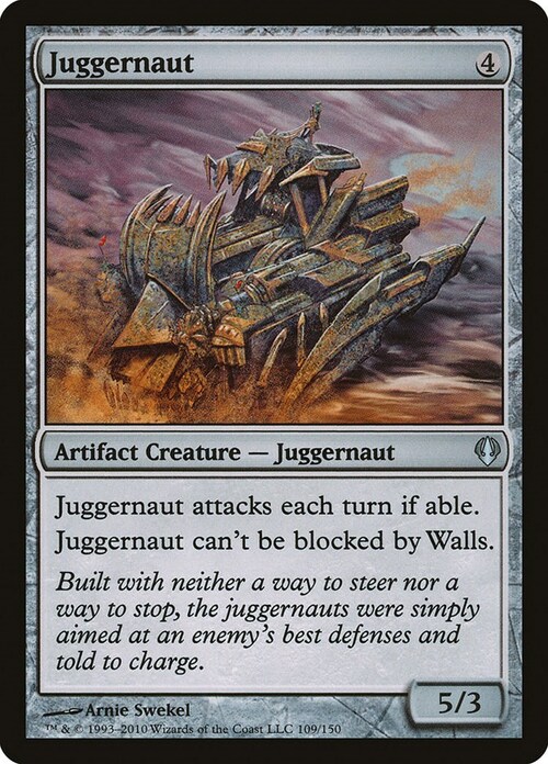 Juggernaut Card Front