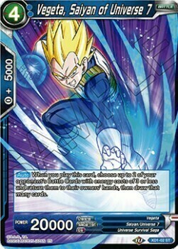 Vegeta, Saiyan of Universe 7 Card Front