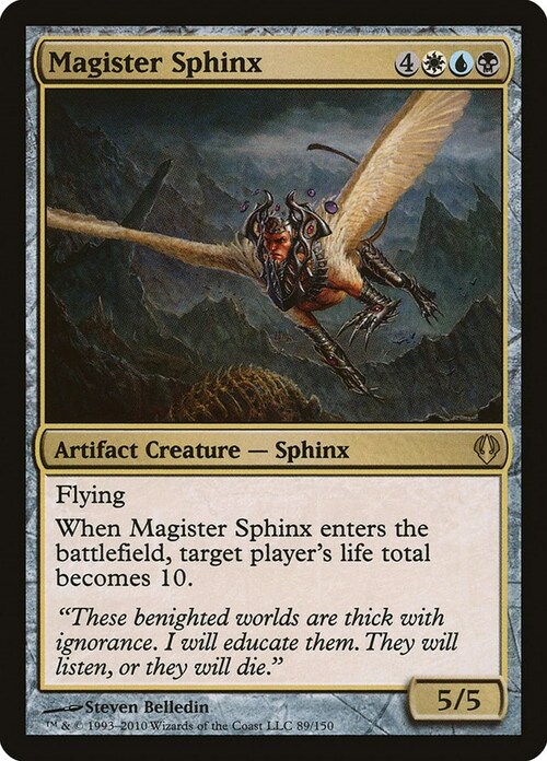 Magister Sphinx Card Front