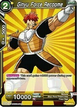 Ginyu Force Recoome Card Front