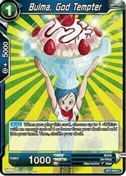 Bulma, God Tempter Card Front