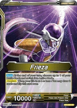 Frieza // Frieza, The Galactic Emperor Card Front