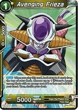 Avenging Frieza Card Front