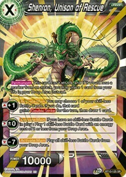 Shenron, Unison of Rescue Card Front