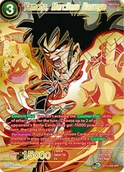 Yamcha, Merciless Barrage Card Front