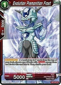 Evolution Premonition Frost Card Front