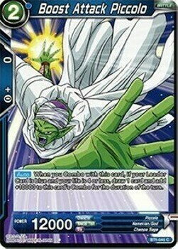 Boost Attack Piccolo Card Front