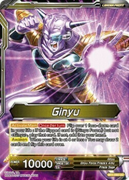 Ginyu // Ginyu, The Malicious Transformation Card Front