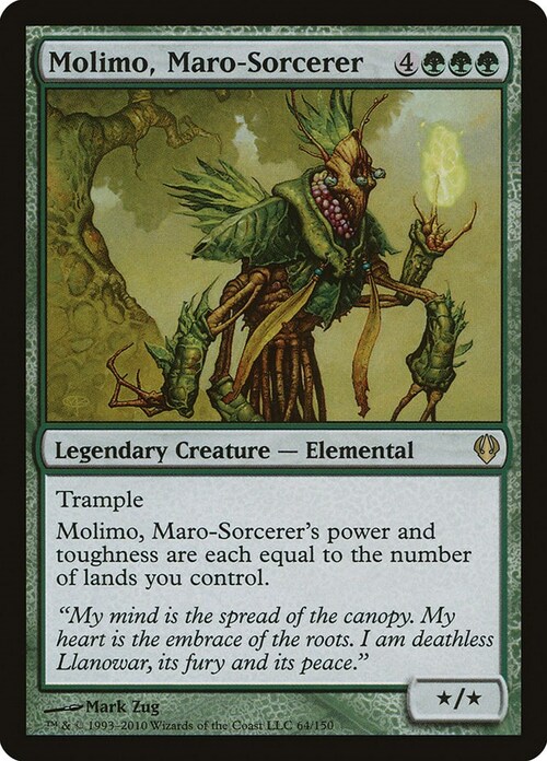 Molimo, Maro-Sorcerer Card Front