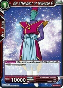 Kai Attendant of Universe 6 Card Front