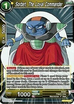 Sorbet, The Loyal Commander Card Front