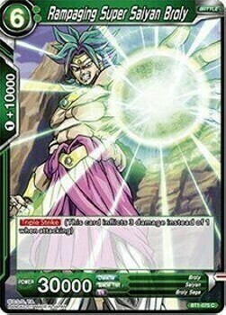 Rampaging Super Saiyan Broly Card Front