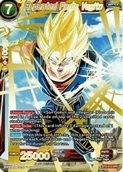 Repeated Force Vegito Card Front