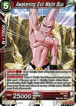 Awakening Evil Majin Buu Card Front