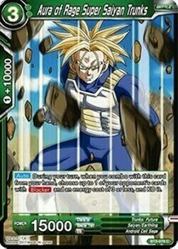 Aura of Rage Super Saiyan Trunks Card Front