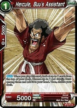 Hercule, Buu&#39;s Assistant Card Front