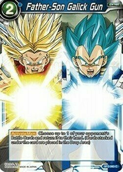 Father-Son Galick Gun Card Front