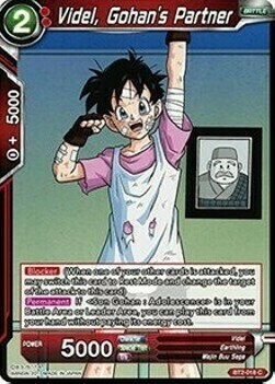 Videl, Gohan&#39;s Partner Card Front