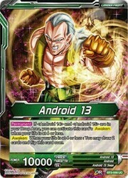 Android 13 // Thirst for Destruction, Android 13