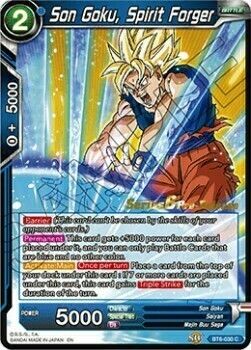 Son Goku, Spirit Forger Card Front